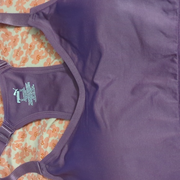 Puma Violet Activewear Top  XL - Picture 2 of 3